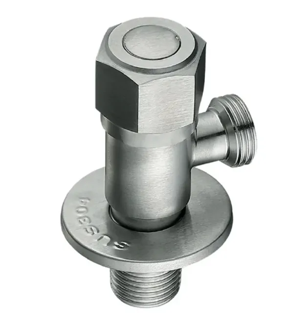 Кран для підключення сантехприладів MIXXUS VAL-06-1/2x1/2 з нерж. сталі SUS304 (Колір нерж) (MI6809) фото - 1