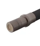 Смеситель для кухни MIXXUS PREMIUM ROSSI 017, графитовый с чёрным гибким изливом — фото 5