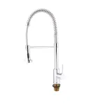 Кухонный смеситель MIXXUS PREMIUM SPRING 017 с гибким изливом, хром — фото 7