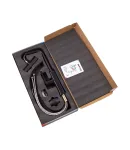 Кухонный смеситель MIXXUS PREMIUM HAMMER 014 BLACK с выдвижным изливом, чёрный матовый — фото 5