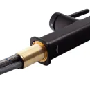 Кухонный смеситель MIXXUS PREMIUM HAMMER 014 BLACK с выдвижным изливом, чёрный матовый — фото 6