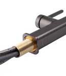 Змішувач для кухні MIXXUS PREMIUM HAMMER 014 GRAPHITE з висувним виливом, графіт — фото 4