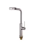 Змішувач для кухні MIXXUS PREMIUM HAMMER 014 GRAPHITE з висувним виливом, графіт — фото 7