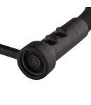 Змішувач для кухні MIXXUS PREMIUM SUMMER 017 BLACK REFL.BLACK з гнучким виливом, чорний — фото 5