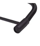 Смеситель для кухни MIXXUS PREMIUM SPARK 017 BLACK с поворотным изливом, чёрный матовый — фото 3
