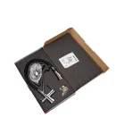 Змішувач для кухні MIXXUS PREMIUM MAGNET 021 REFL.BLACK, хром із чорним гнучким виливом, вихід для питної води — фото 3