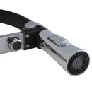 Змішувач для кухні MIXXUS PREMIUM MAGNET 021 REFL.BLACK, хром із чорним гнучким виливом, вихід для питної води — фото 5