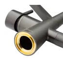 Змішувач для кухні MIXXUS PREMIUM MAGNET 021 GRAPHITE REFL.BLACK, графіт із чорним гнучким виливом, вихід для питної — фото 3