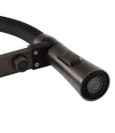 Змішувач для кухні MIXXUS PREMIUM MAGNET 021 GRAPHITE REFL.BLACK, графіт із чорним гнучким виливом, вихід для питної — фото 6
