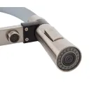 Змішувач для кухні MIXXUS PREMIUM MAGNET 021 SS COLOR REFL.GREY, нержавіюча сталь із сірим гнучким виливом, вихід — фото 7