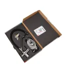 Смеситель для кухни MIXXUS PREMIUM GRAVITY 021 REFL.BLACK, хром с черным гибким изливом, выход для питьевой воды — фото 2