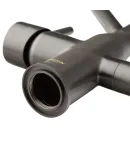Смеситель для кухни MIXXUS PREMIUM GRAVITY 021 GRAPHITE REFL.BLACK, графит с черным гибким изливом, выход для — фото 2