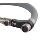Змішувач для кухні MIXXUS PREMIUM GRAVITY 021 SS COLOR REFL.GREY, нержавіюча сталь із сірим гнучким виливом, вихід — фото 3