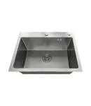 Кухонна мийка MIXXUS MH5843 MICRO DECOR SS COLOR з нержавіючої сталі, колір нержавіючої сталі, 3.0/0.8 — фото 2