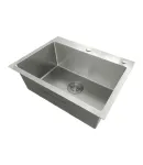 Кухонна мийка MIXXUS MH5843 MICRO DECOR SS COLOR з нержавіючої сталі, колір нержавіючої сталі, 3.0/0.8 — фото 3