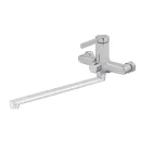 Змішувач для ванни MIXXUS PREMIUM VERDI 006 EURO, хром, одноважільний, настінний — фото 4