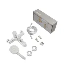 Смеситель для ванны MIXXUS PREMIUM VERDI 009 EURO, хром, однорычажный, настенный — фото 4