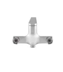 Змішувач для ванни MIXXUS PREMIUM RUBENS 006 EURO, хром, одноважільний, настінний — фото 7