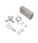 Змішувач для ванни MIXXUS PREMIUM ARES 009 EURO, хром, одноважільний, настінний — фото 3