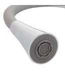 Змішувач для кухні MIXXUS PREMIUM MATIS 011-T NUT REFL.GRAY, хром і сірий силіконовий вилив — фото 2