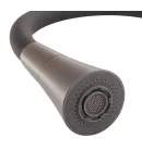 Кухонний змішувач MIXXUS PREMIUM MATIS 011-T NUT GRAPHITE REFL.BLACK з гнучким силіконовим виливом, графіт і чорний — фото 2
