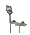 Смеситель для ванны MIXXUS PREMIUM TERRA 009 GRAPHITE, графит — фото 9