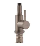 Смеситель для кухни MIXXUS SEO-011-T GRAPHITE REFL.BLACK с гибким силиконовым изливом из нержавеющей стали SUS304 — фото 6