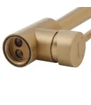 Кухонний змішувач MIXXUS SUS-011 BRUSHED GOLD із нержавіючої сталі SUS304, матове золото — фото 3