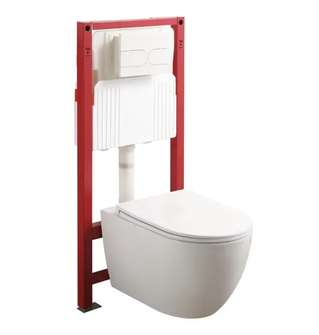 Комплект: MIXXUS PREMIUM ELLIPSE-SET-2101 Унітаз система змиву TORNADO 3.0+ Інсталяція KOER KT-0404 + панель KT-0604-03 WHITE (MP6667) фото - 1