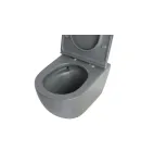 Комплект: MIXXUS PREMIUM ELLIPSE-SET-2101 GRAY Унітаз система змиву TORNADO 3.0+ Інсталяція KOER KT-0404 + панель KT-0604-07 GUN GRAY (MP6668) фото - 14