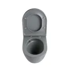 Комплект: MIXXUS PREMIUM ELLIPSE-SET-2101 GRAY Унітаз система змиву TORNADO 3.0+ Інсталяція KOER KT-0404 + панель KT-0604-07 GUN GRAY (MP6668) фото - 23