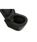 Комплект: MIXXUS PREMIUM BEVEL-SET-2101 BLACK Унітаз система змиву TORNADO 1.0+ Інсталяція KOER KT-0404 + панель KT-0604-05 BLACK MAT (MP6669) фото - 11