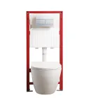 Комплект: MIXXUS PREMIUM ELLIPSE-SET-2102 Унітаз система змиву TORNADO 3.0+ Інсталяція KOER KT-0404 + панель KT-0604-01 CHROME (MP6690) фото - 19