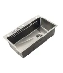 Мойка для кухни из нержавеющей стали MIXXUS PREMIUM MH7545-SET-05 NANO-SILVER (3.0/0.8) комплект, цвет нержавеющая — фото 2