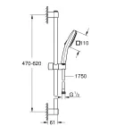 Набір змішувачів для ванни 3в1 Grohe BauLoop (UA123215M1) фото - 8