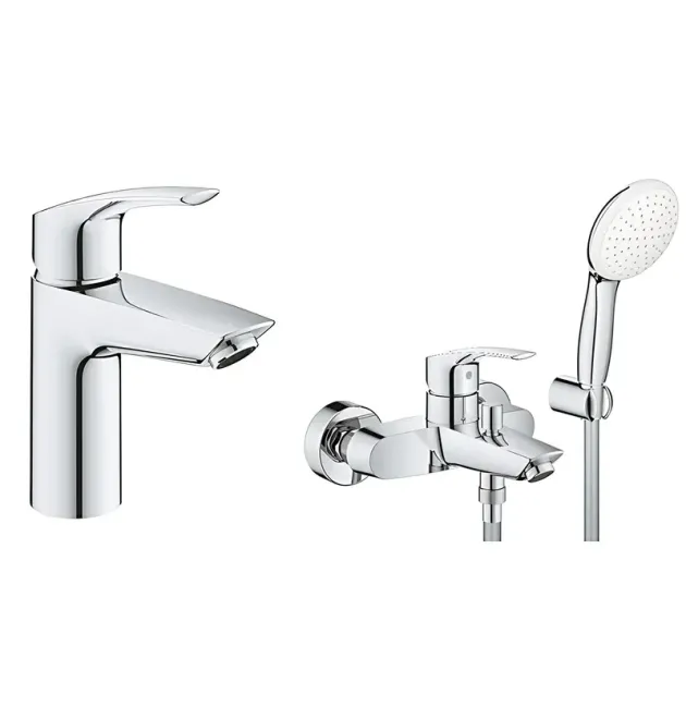 Набір змішувачів для ванни Grohe Eurosmart (UA123302S0) фото - 1