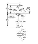 Набір змішувачів для ванни Grohe Eurosmart (UA123302S0) фото - 2