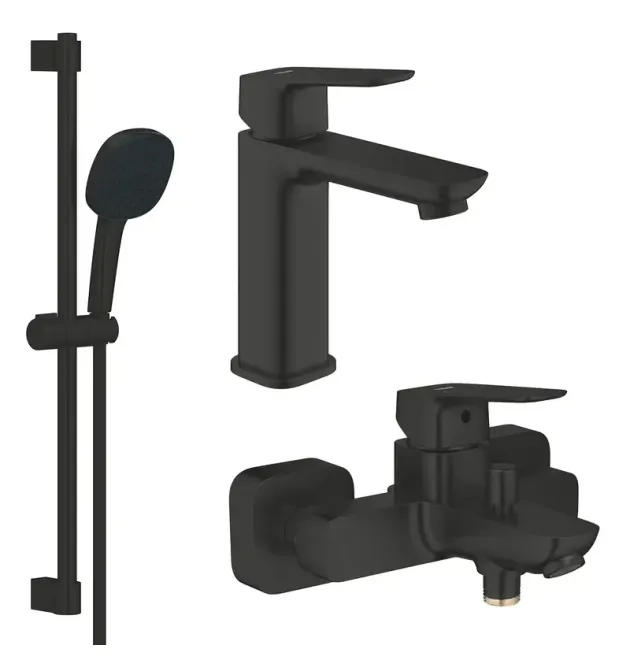 Набір змішувачів для ванни Grohe Cubeo (UA125246M243) фото - 1