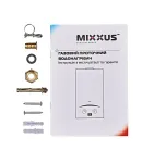 Газова колонка MIXXUS GWH-0210 BASIC BLACK димохідна 10 л/хв (колір чорний) (WH0023) фото - 5