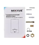 Газова колонка MIXXUS GWH-0510 BASIC GLASS димохідна 10 л/хв (панель зі скла з малюнком) (WH0026) фото - 3