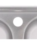 Мийка кухонна ZERIX Z7749-08-180D (decor) (ZM0566) фото - 3