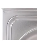 Мийка кухонна ZERIX Z8050D-08-180E DOUBLE (satin) (ZM0569) фото - 3