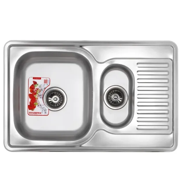 Мийка кухонна Zerix Z7850A-08-180MD Armonia (micro decor) (ZS0577) фото - 1