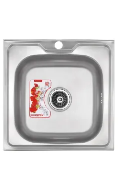 Мийка кухонна Zerix Z5050-06-160MD (micro decor) (ZS0581)