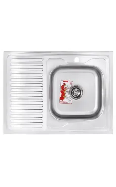 Мийка кухонна Zerix Z8060R-08-180MD (micro decor) (ZS0610)