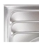 Мийка кухонна Zerix Z8060B-08-180MD Double (micro decor) (ZS0611) фото - 3