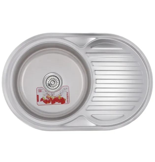 Мийка кухонна Zerix Z7750-06-180D (decor) (ZX1595) фото - 1