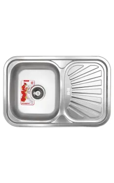 Мийка кухонна Zerix Z7549-08-180D (decor) (ZX1607)