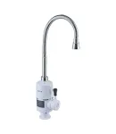 Водонагрівач 3,3 kW проточний ZERIX ELW41-F рефлекторний вилив, RESET, на мийку (ZX4700) фото - 4