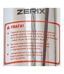Водонагрівач 3,3 kW проточний ZERIX ELW14-E з індик. темп., на мийку (ZX4783) фото - 4